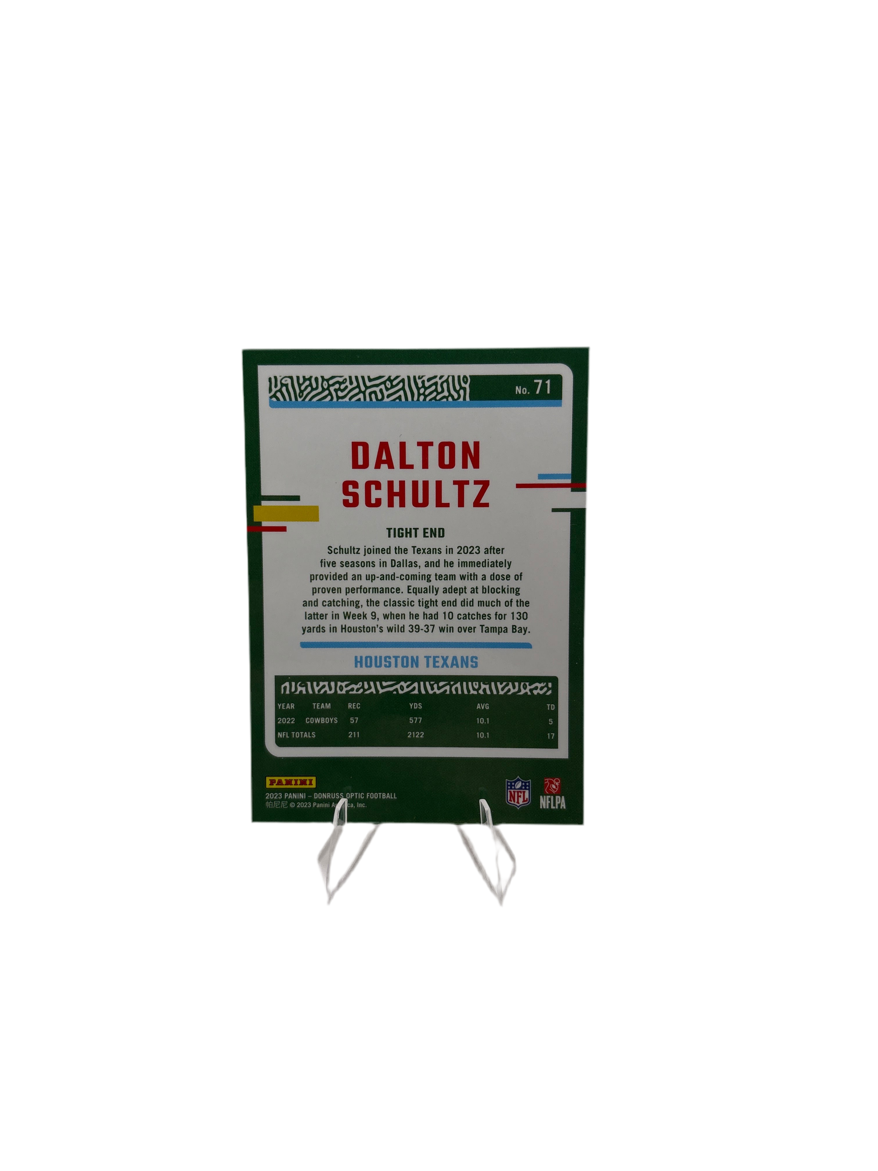 Donruss Dalton Schultz