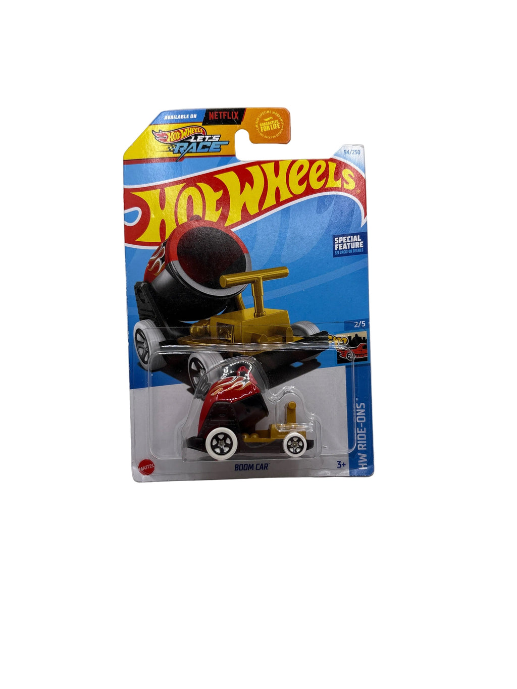 Hot Wheels Boom Car Diecast red