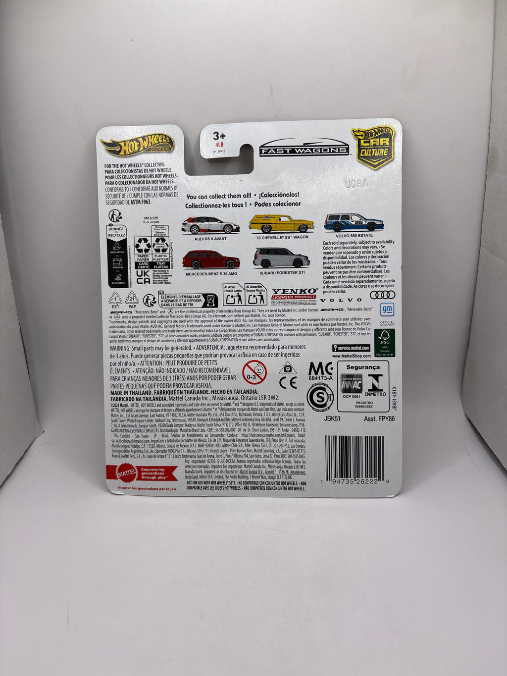Hot Wheels Audi RS 6 Avant Diecast