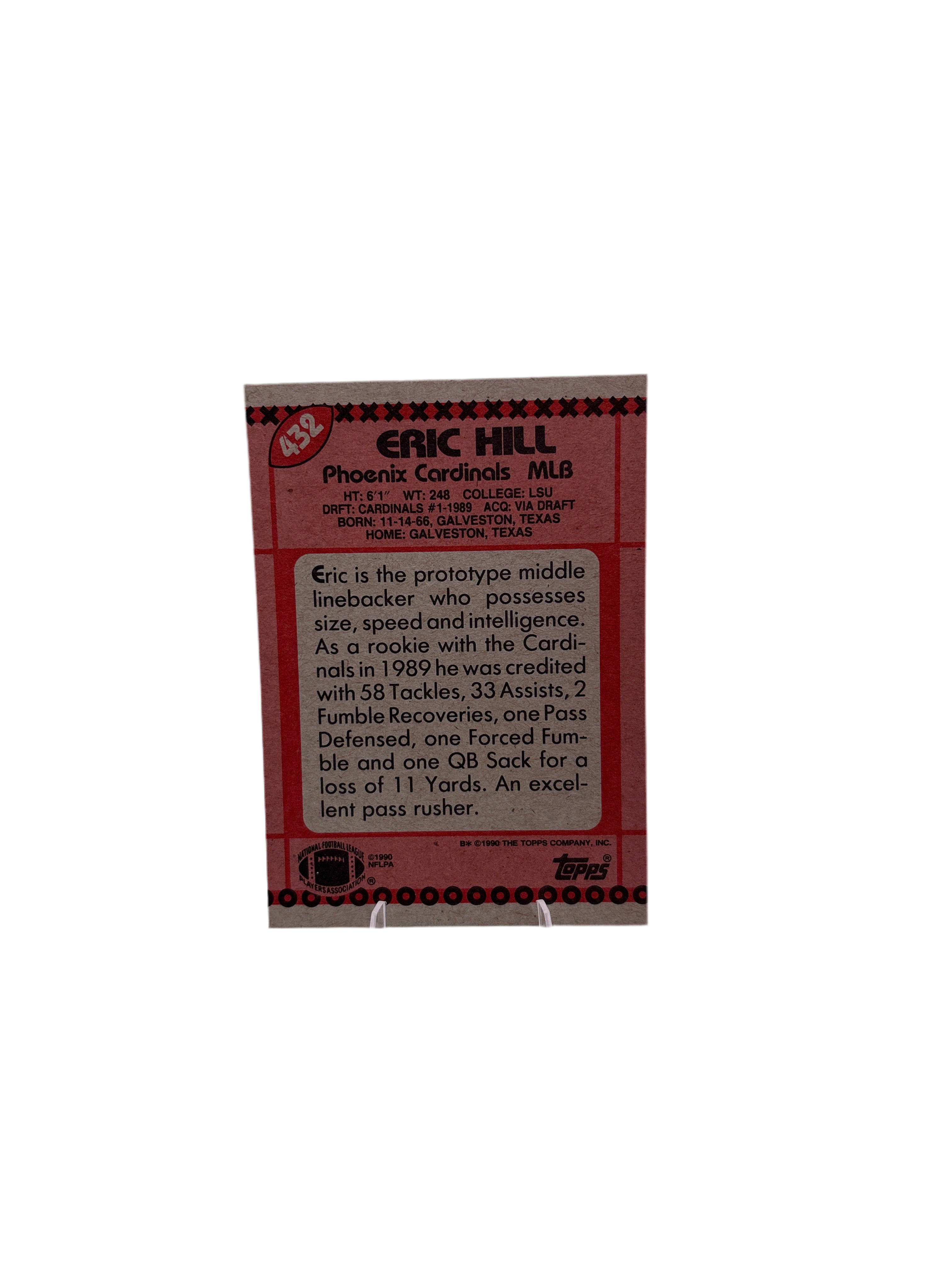 Topps Eric Hill