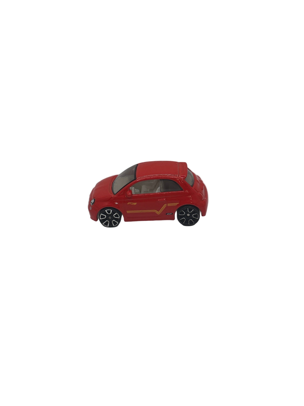 Hot Wheels Fiat 500e Diecast red