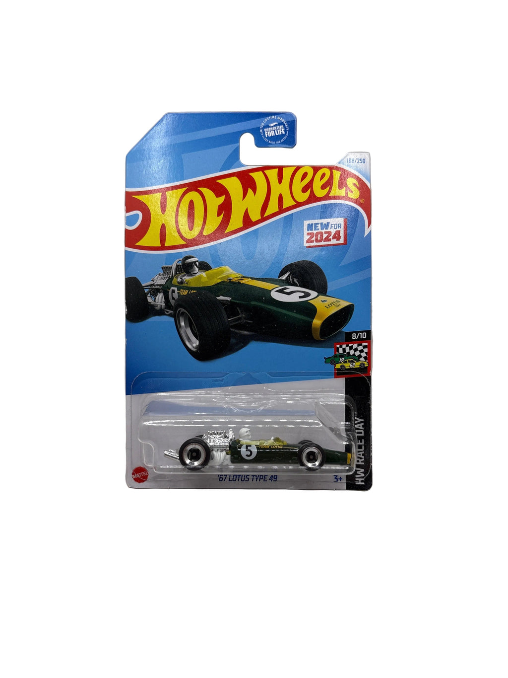 Hot Wheels 67 Lotus Type 49 Diecast green