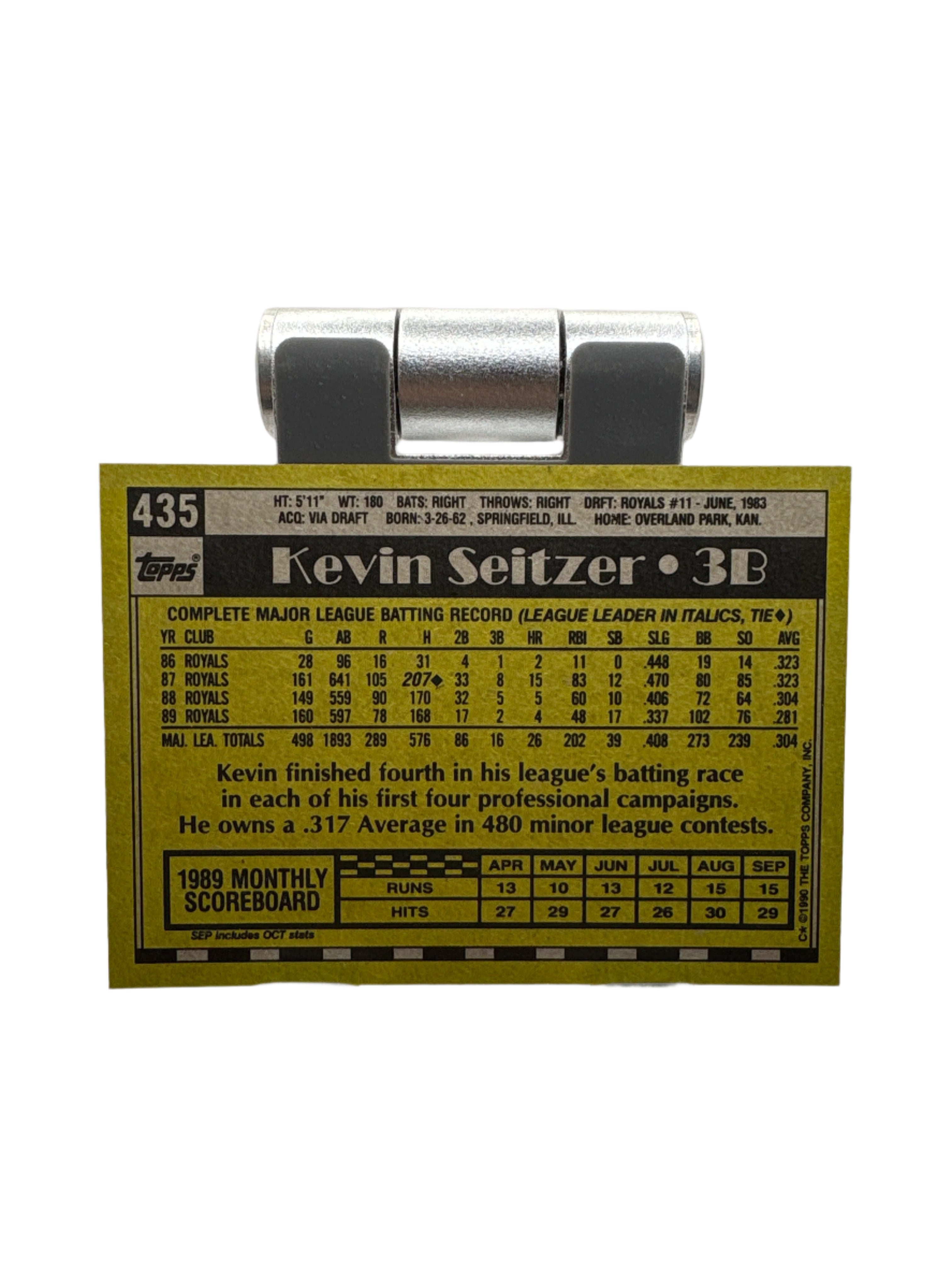 Topps Kevin Seitzer