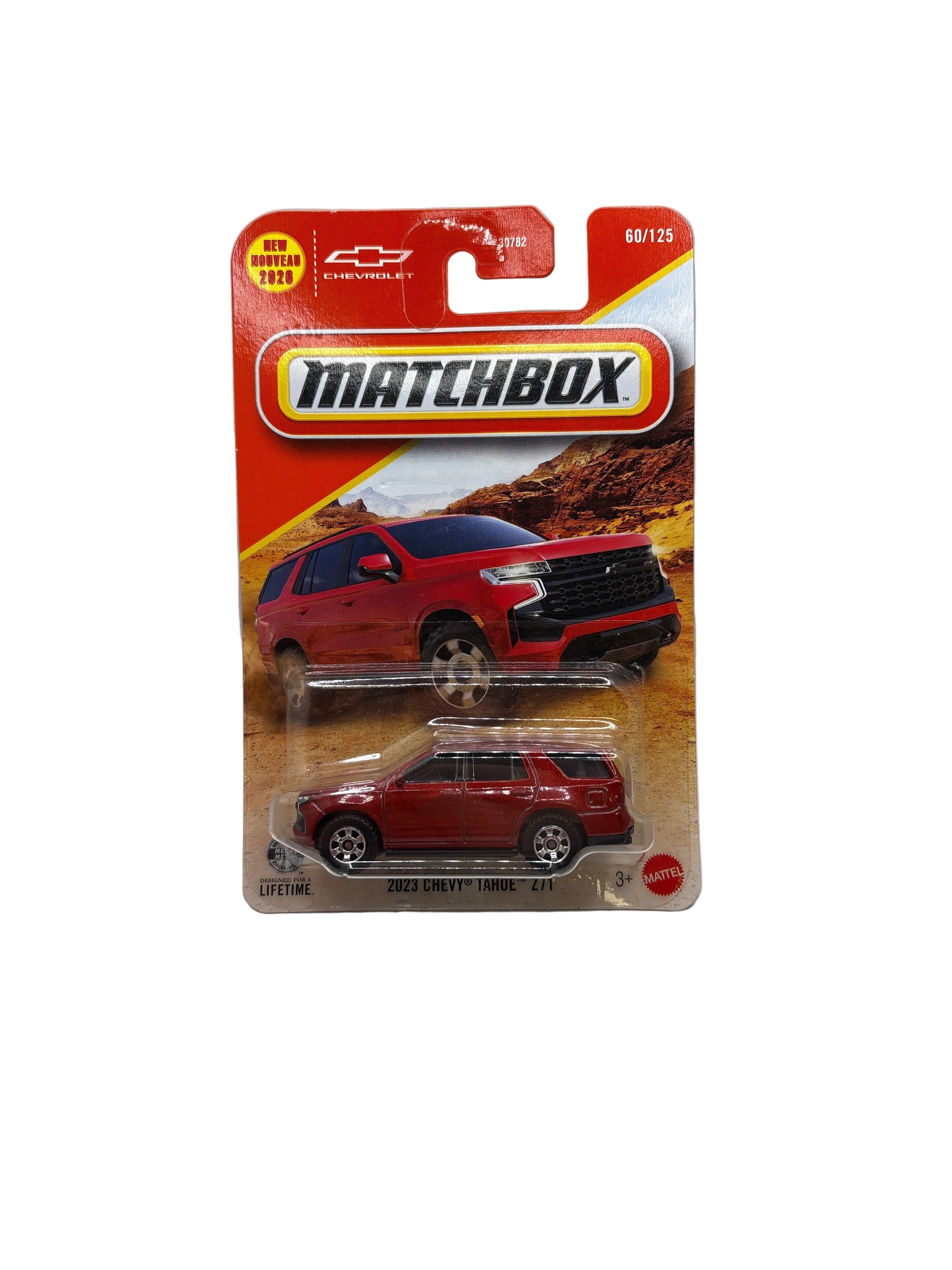 Matchbox 2023 Chevy Tahoe Z71 Diecast red