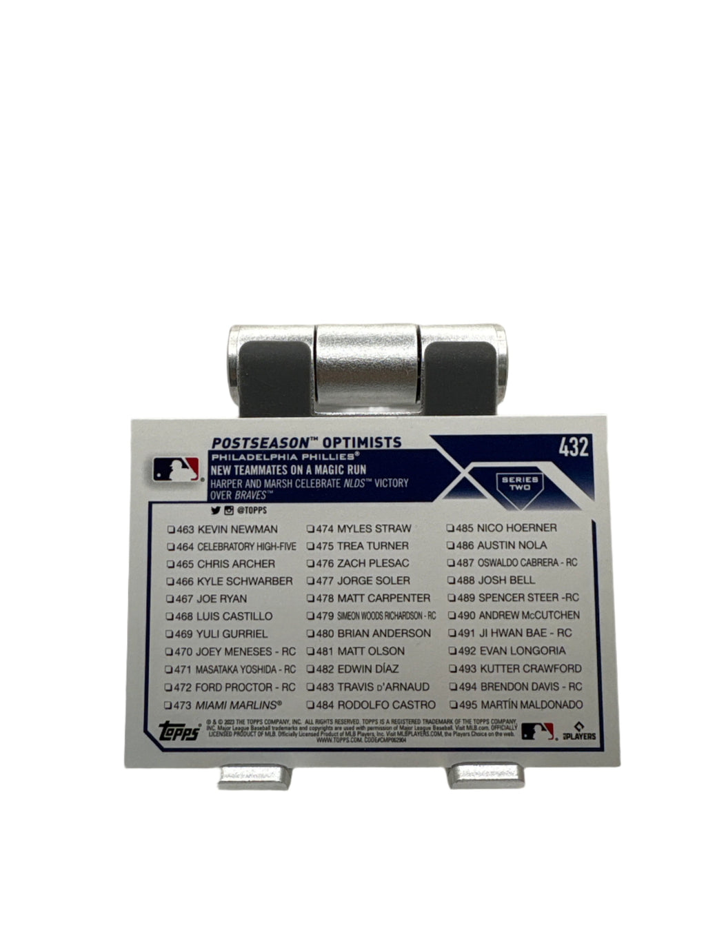 Topps Postseason Optimists