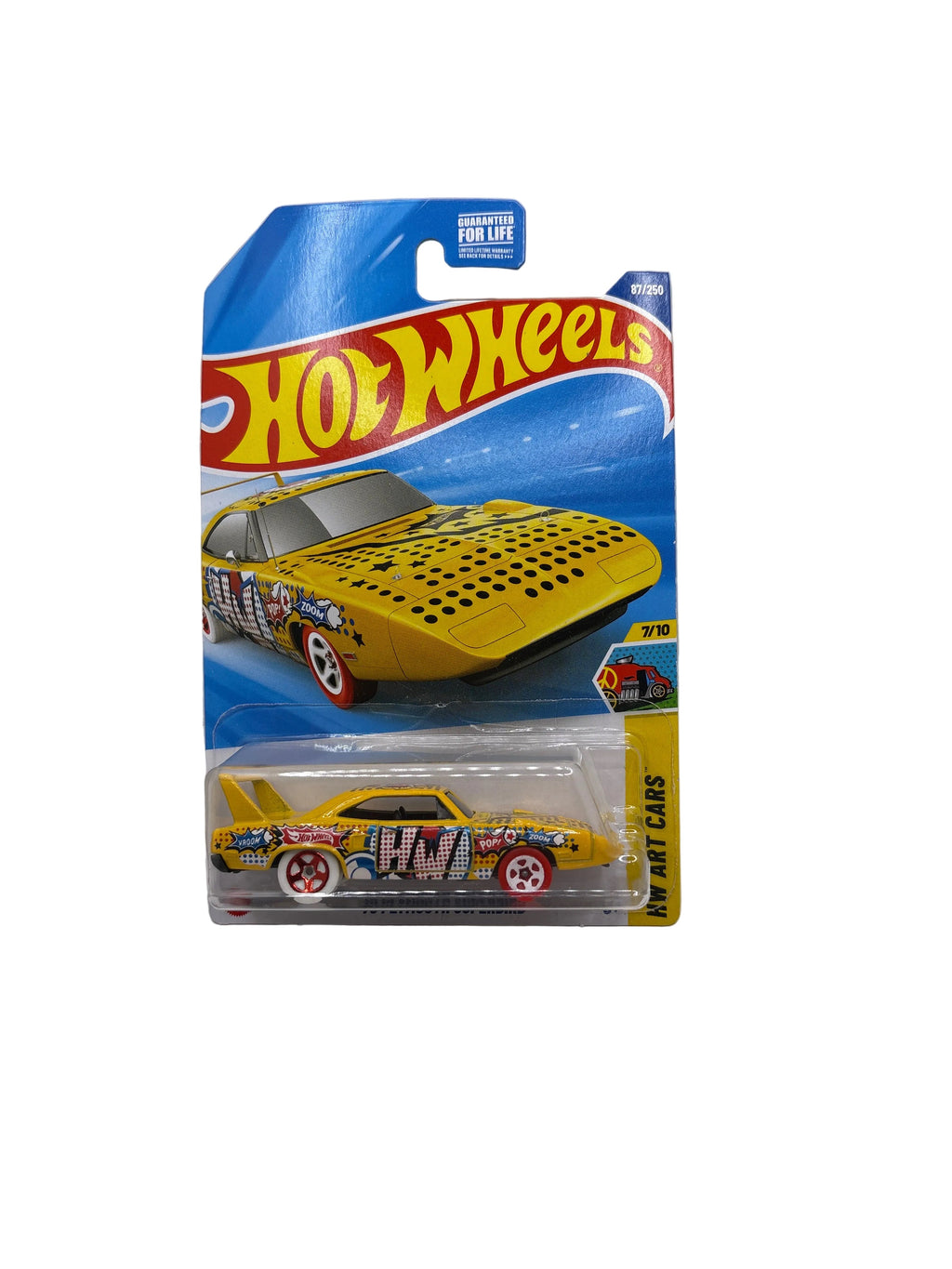 Hot Wheels 70 Plymouth Superbird Diecast yellow
