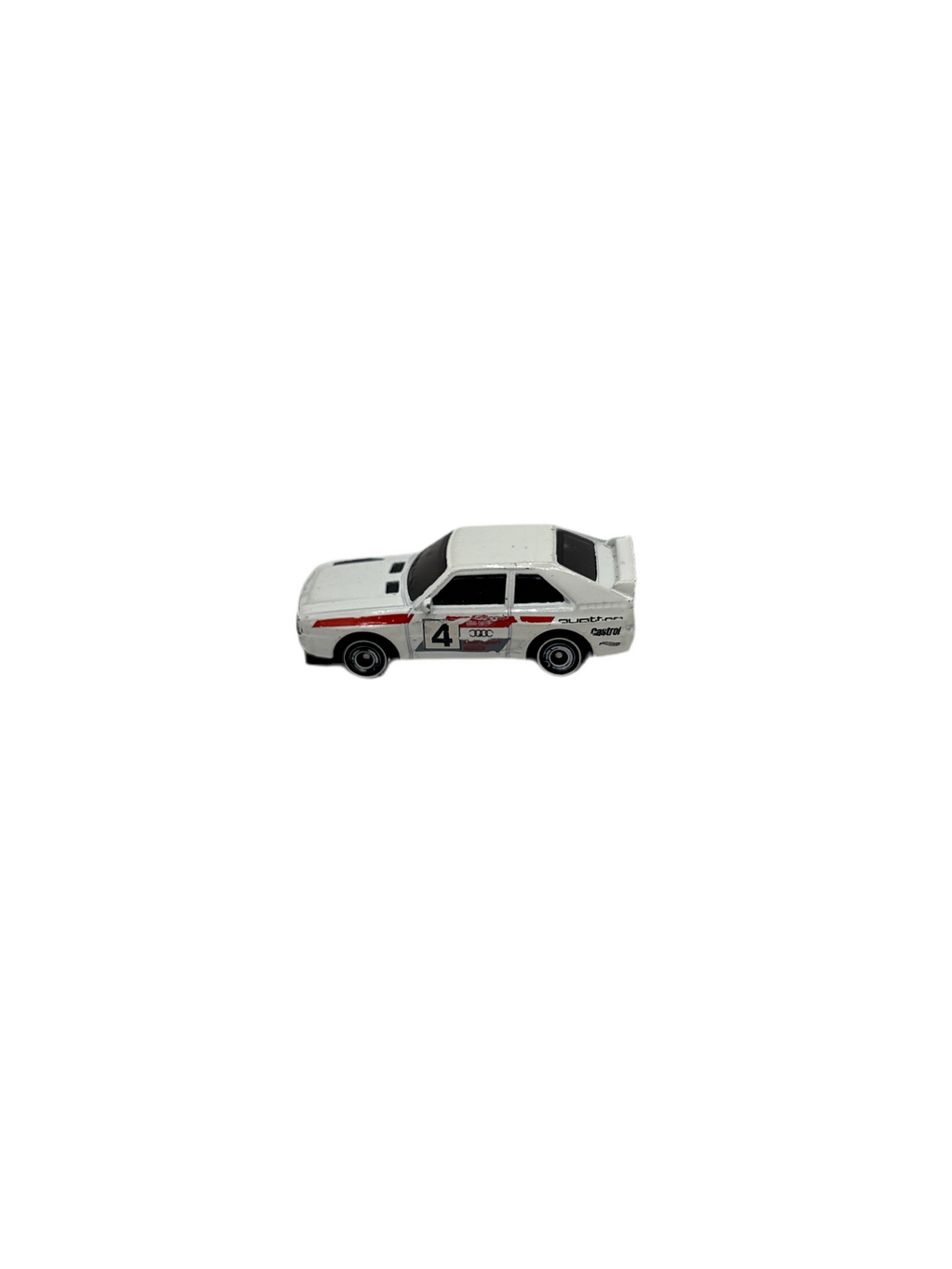 Hot Wheels 84 Audi Sport Quattro Diecast white