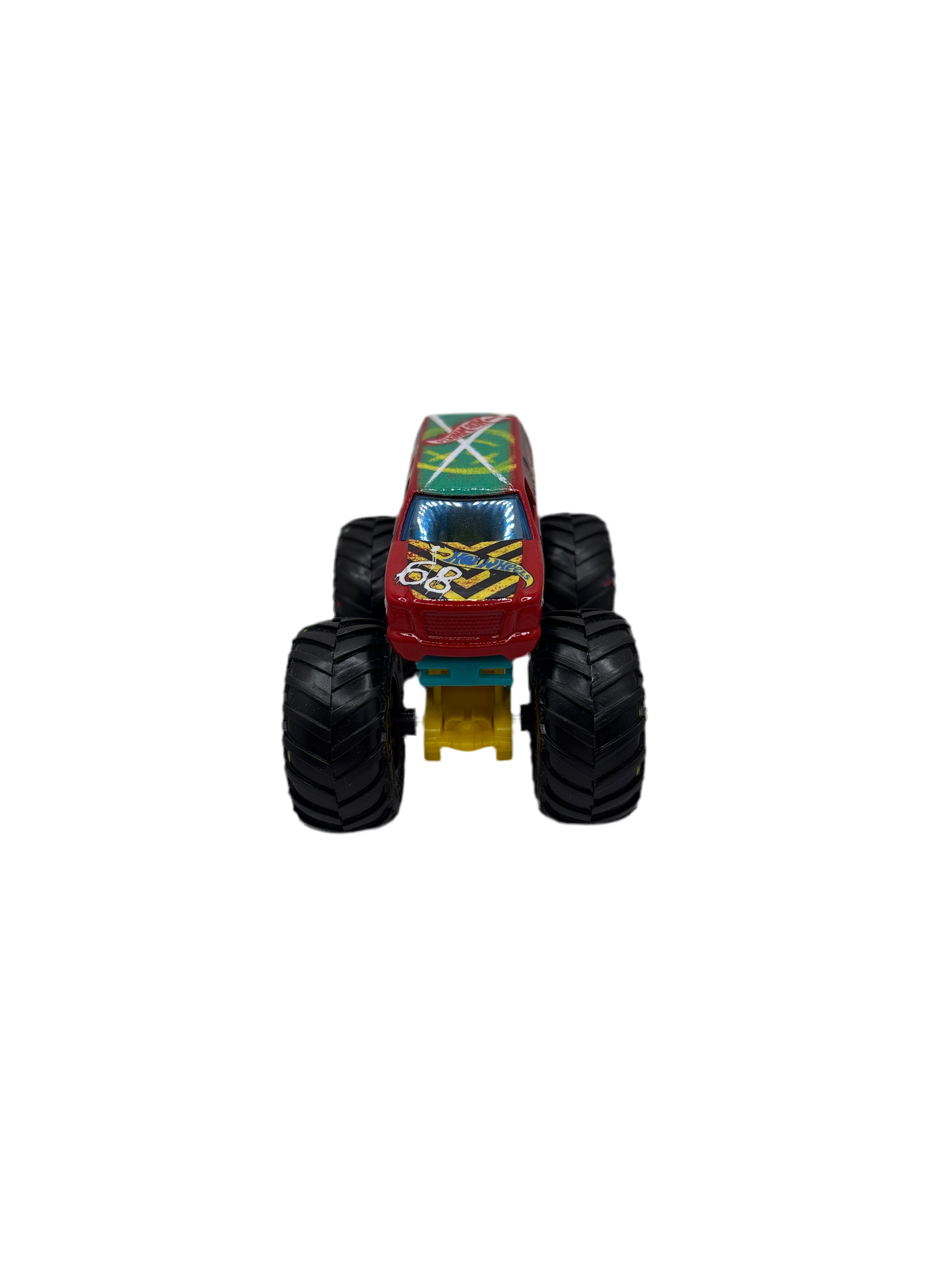 Hot Wheels Town Hauler Monster Truck Diecast red