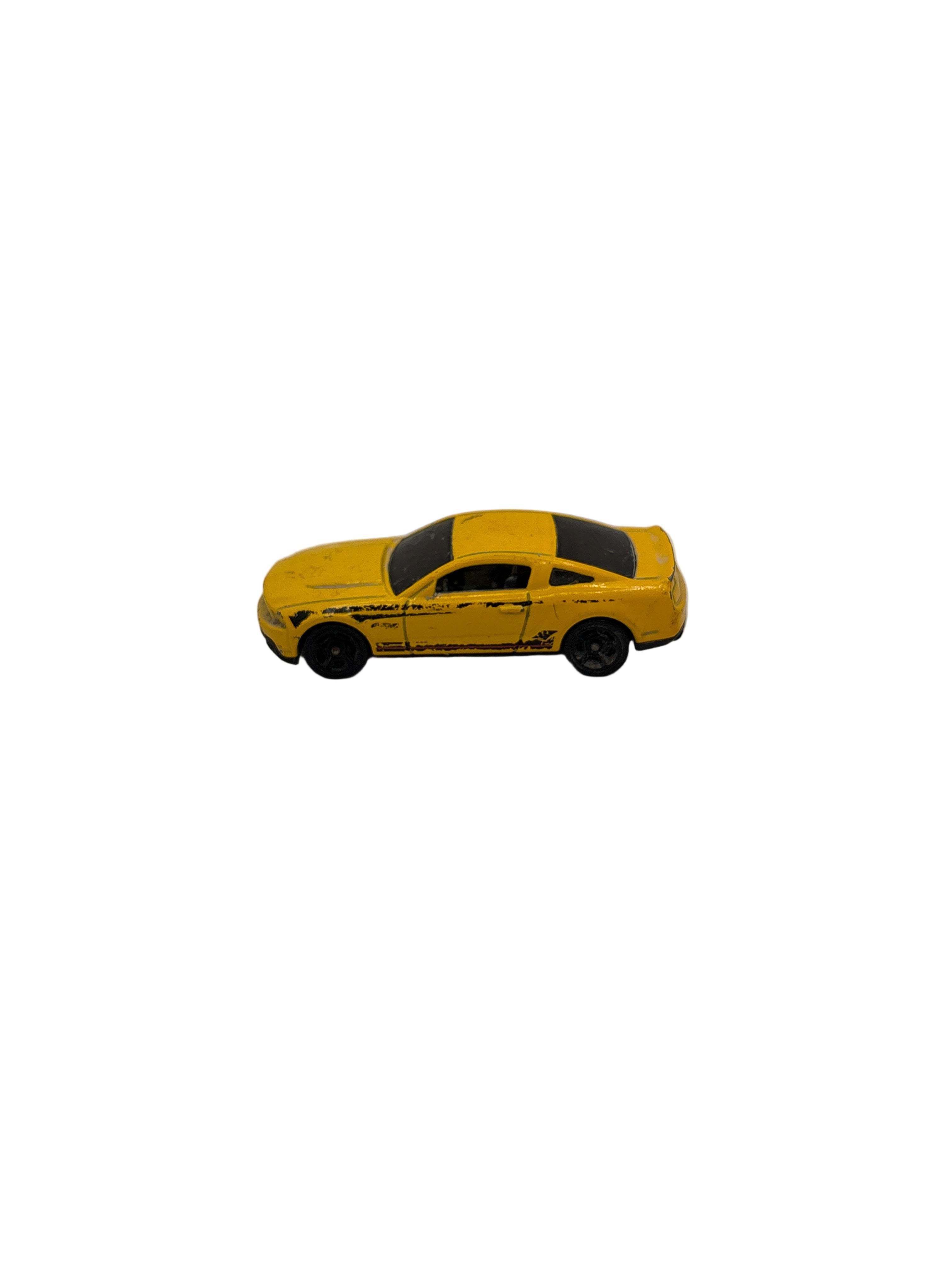 Hot Wheels 2010 Ford Mustang GT Diecast yellow