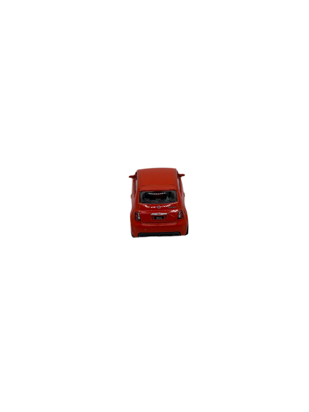 Matchbox 19 Fiat 500 Turbo Diecast orange