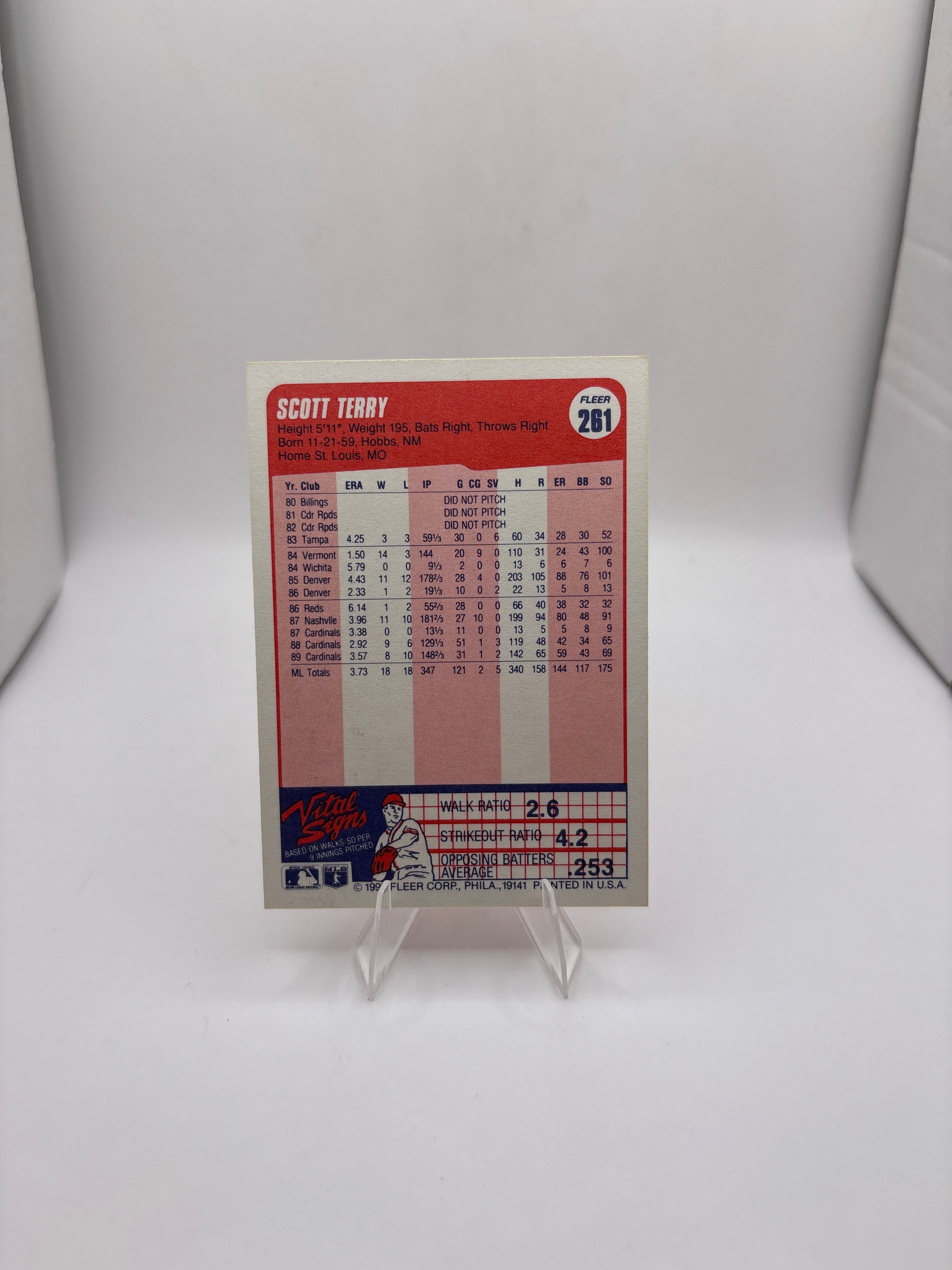 Fleer Scott Terry