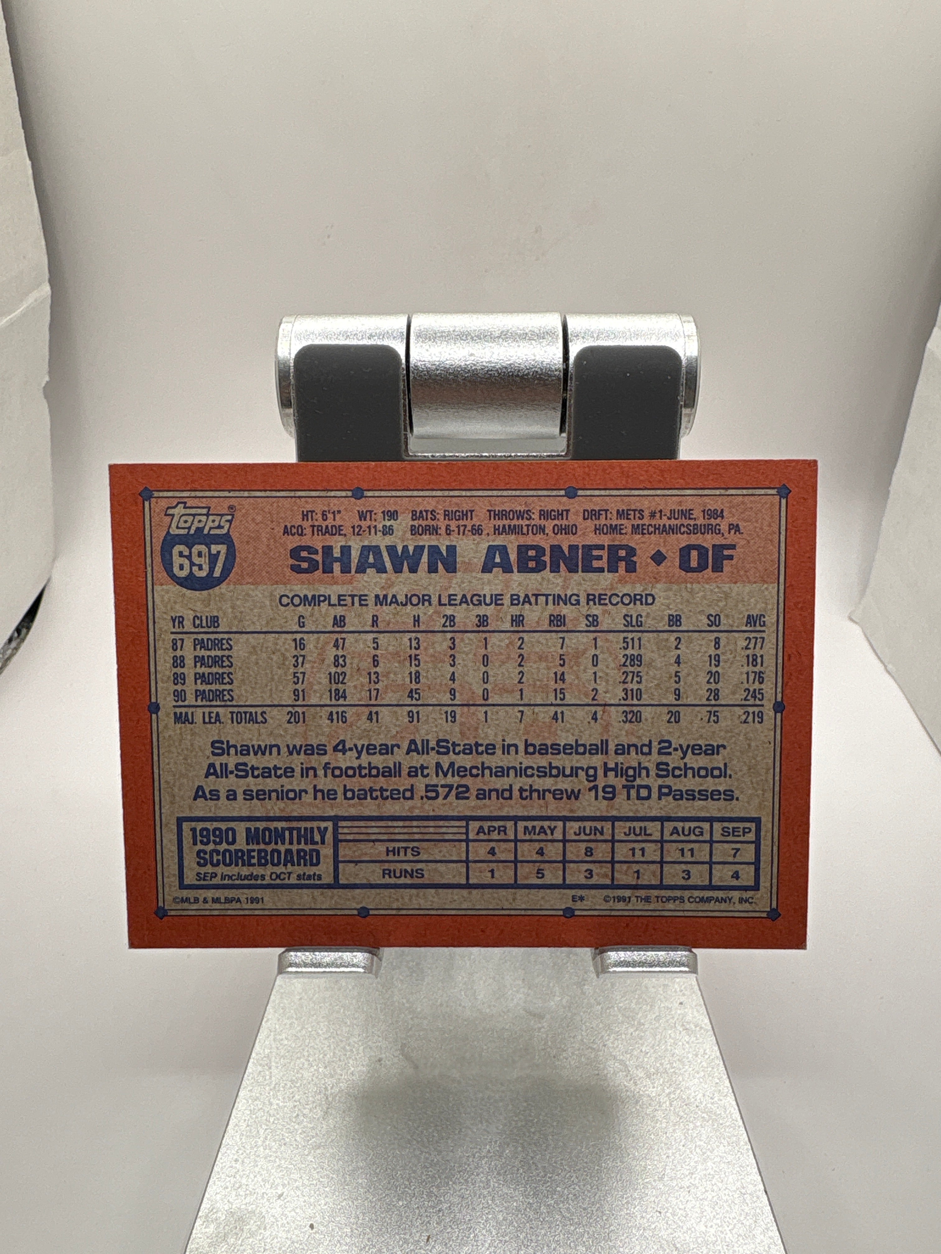 Topps Shawn Abner