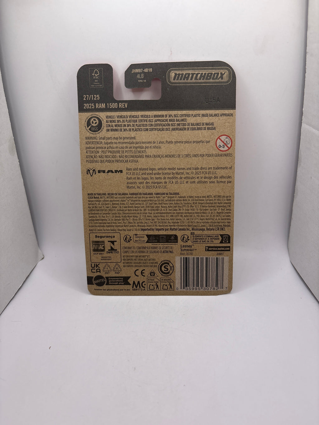 Matchbox 2025 Ram 1500 EV Diecast red