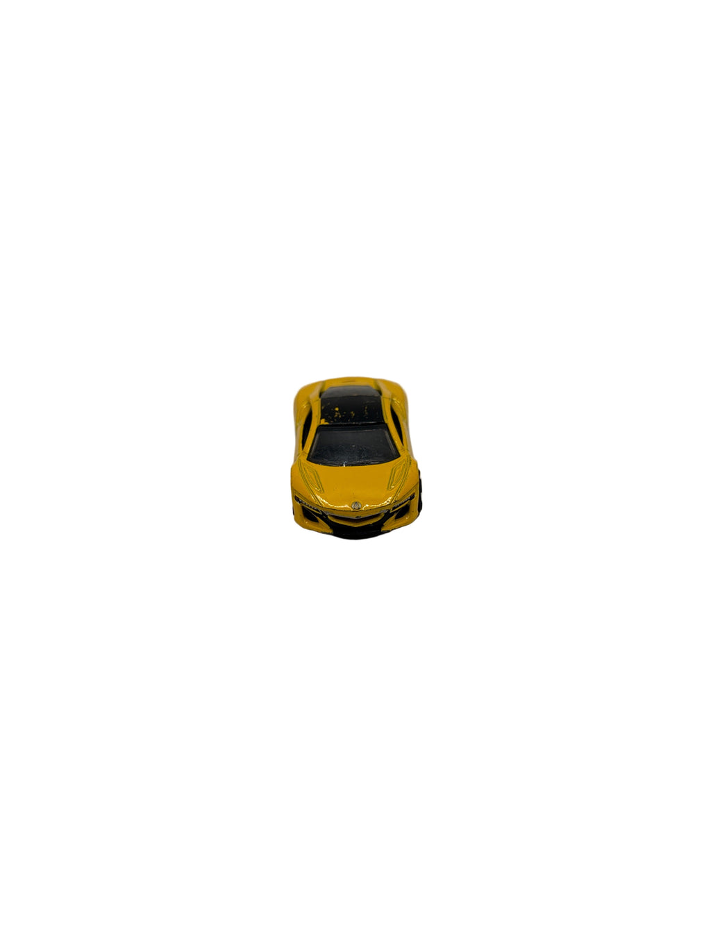 Hot Wheels 17 Acura NSX Diecast yellow