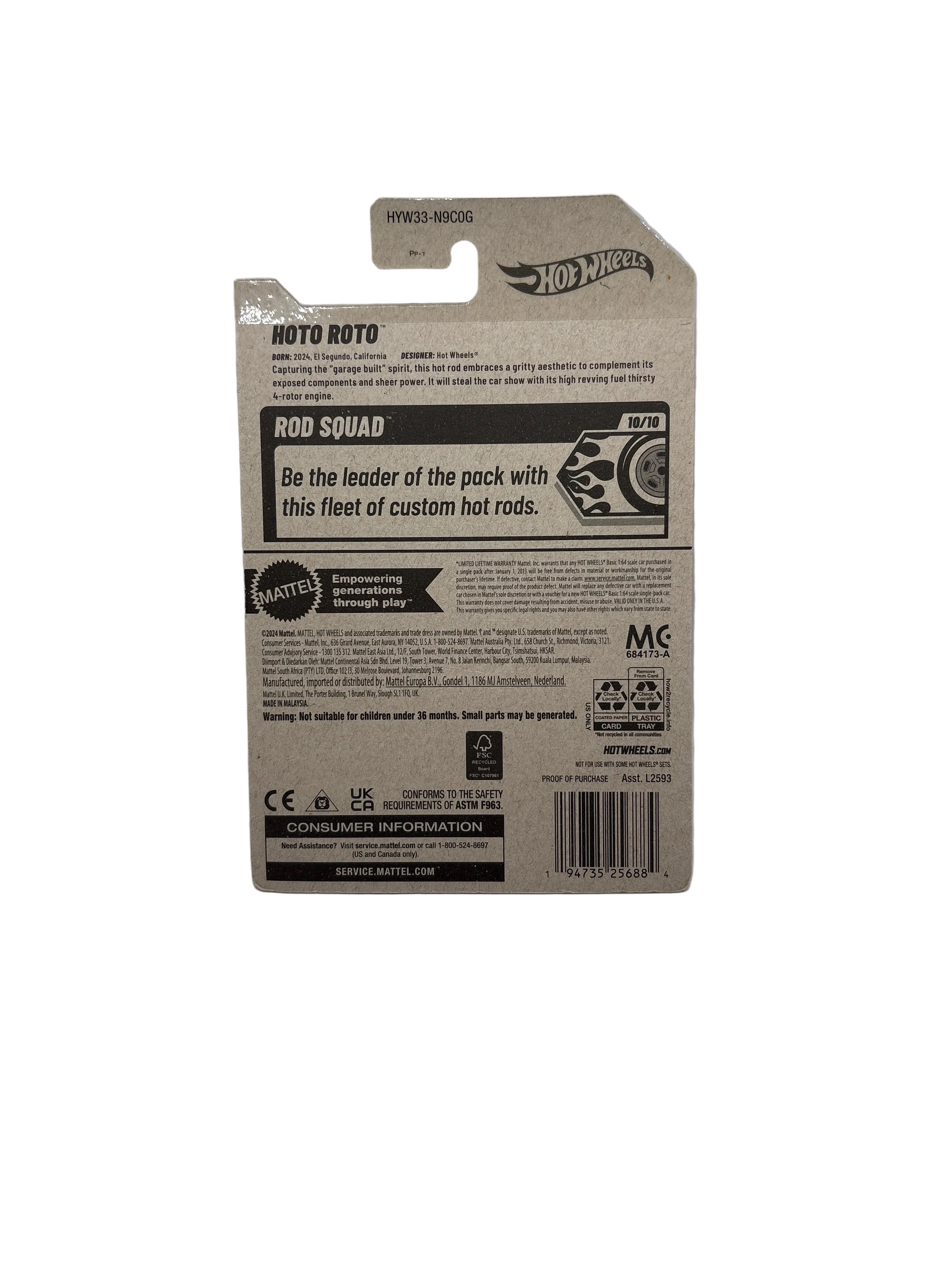 Hot Wheels Hoto Roto Diecast