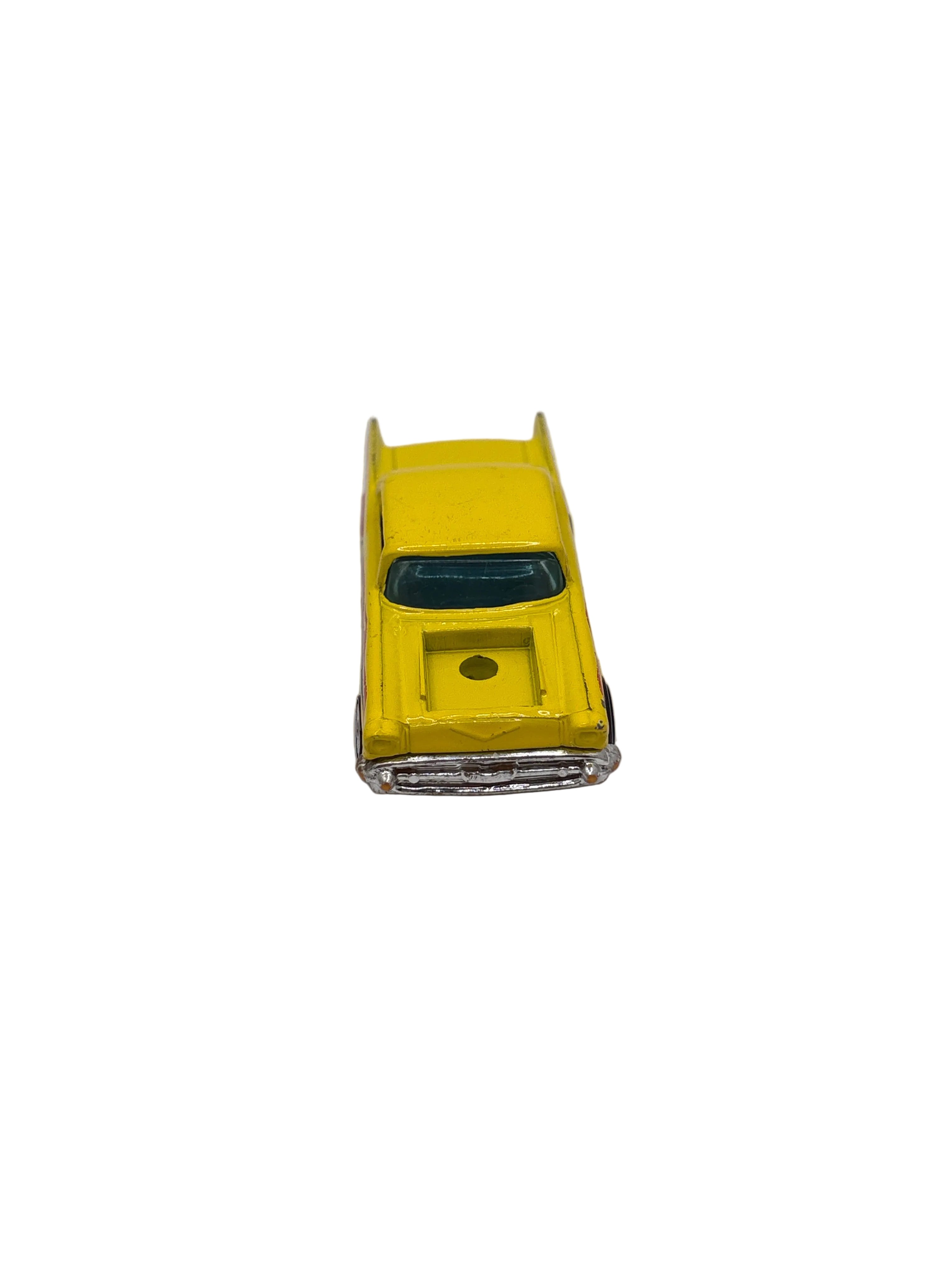 Hot Wheels 57 Chevy Diecast yellow
