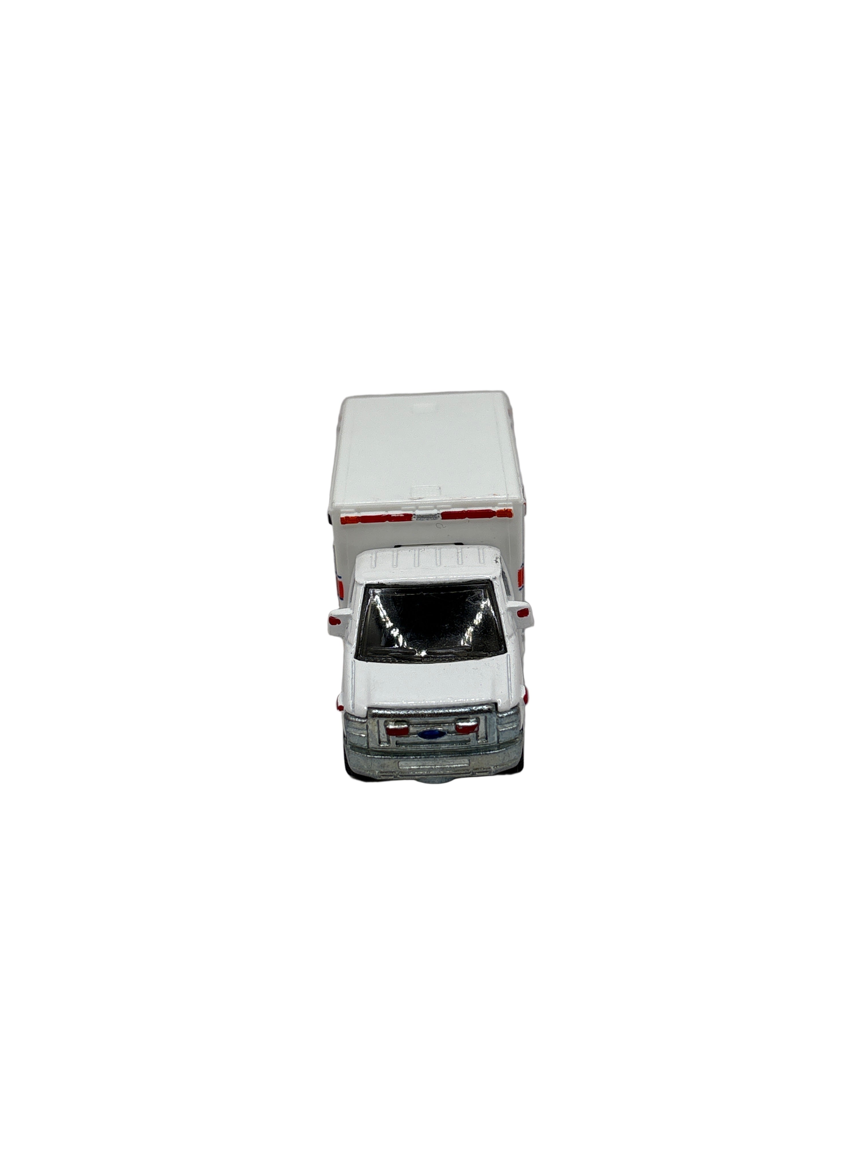 Matchbox 2009 Ford E-350 Ambulance Diecast white