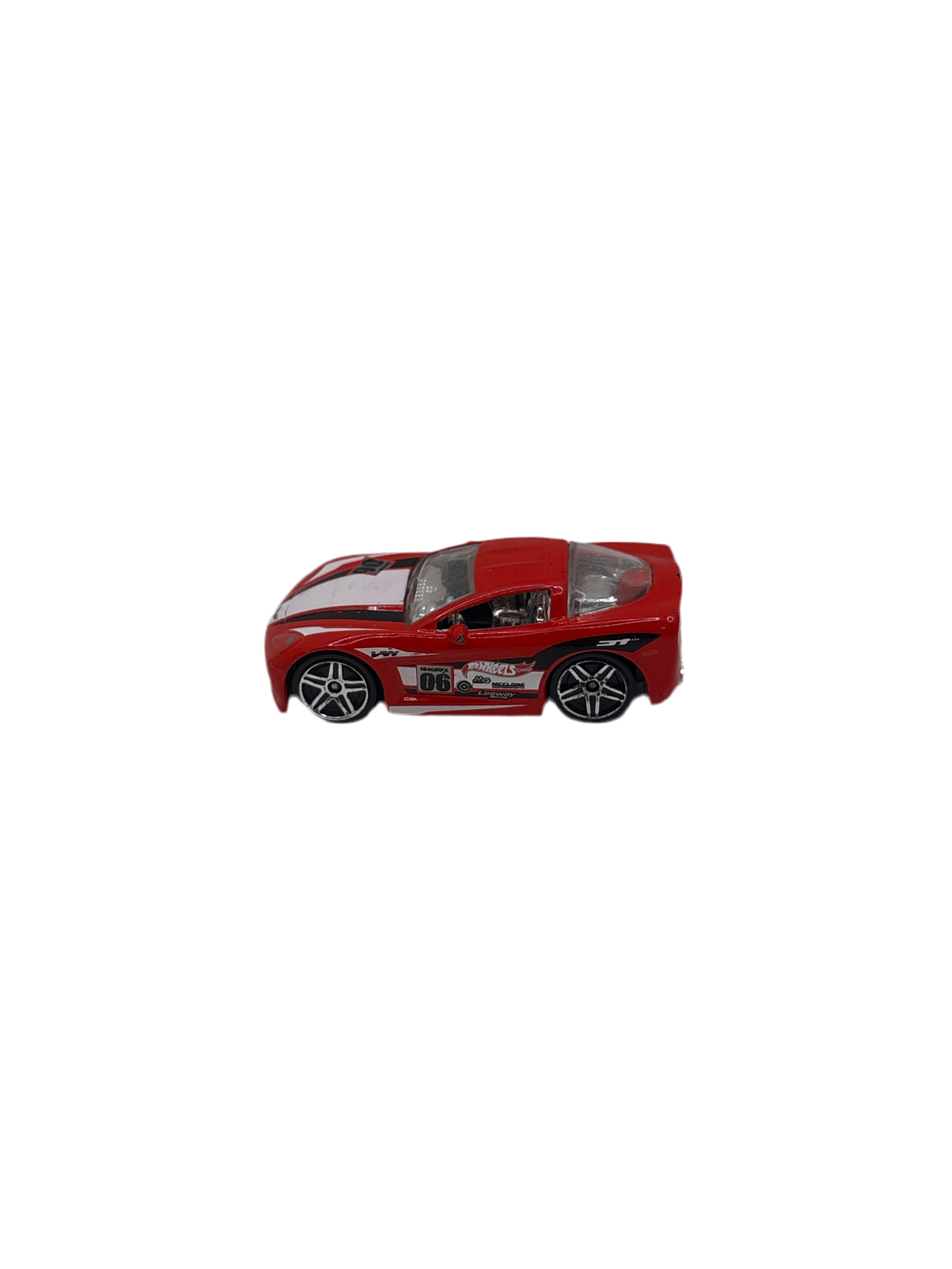 Hot Wheels 2005 Corvette Diecast red