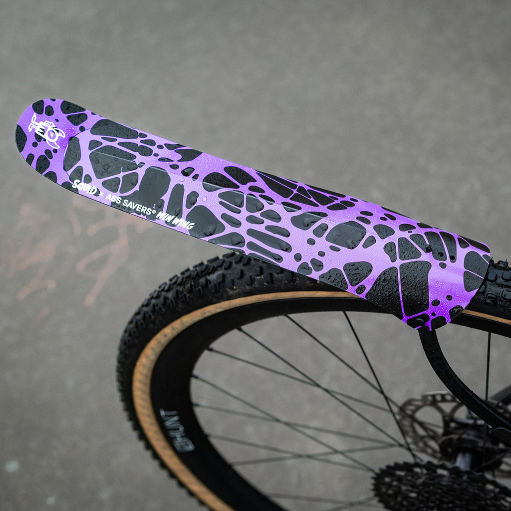 Ass Savers Win Wing 2 Gravel Rear Mudguard w/ Black Wishbone