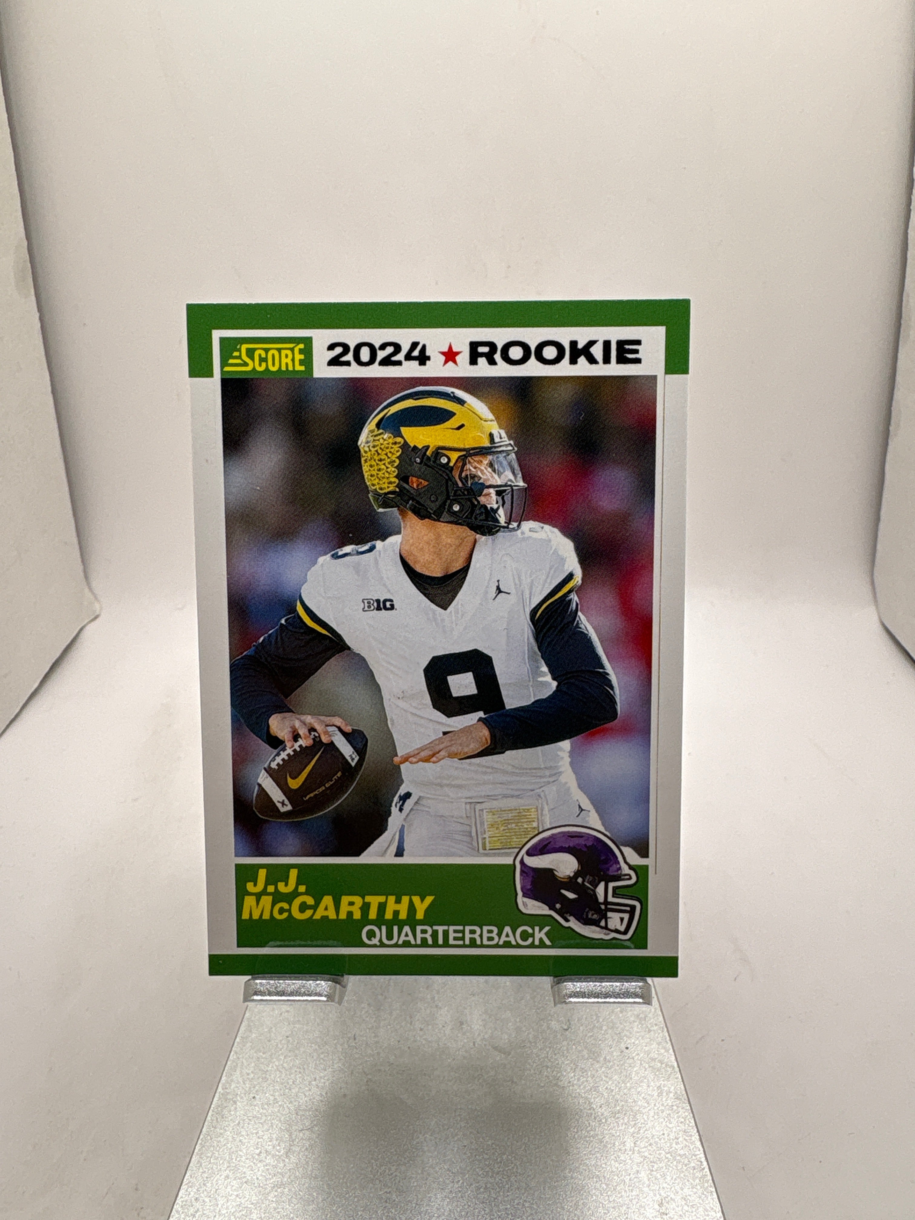 Score J.J. McCarthy
