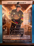 2024-25 Upper Deck O-Pee-Chee PLATINUM Hockey Factory Sealed 6 Pack Blaster Box