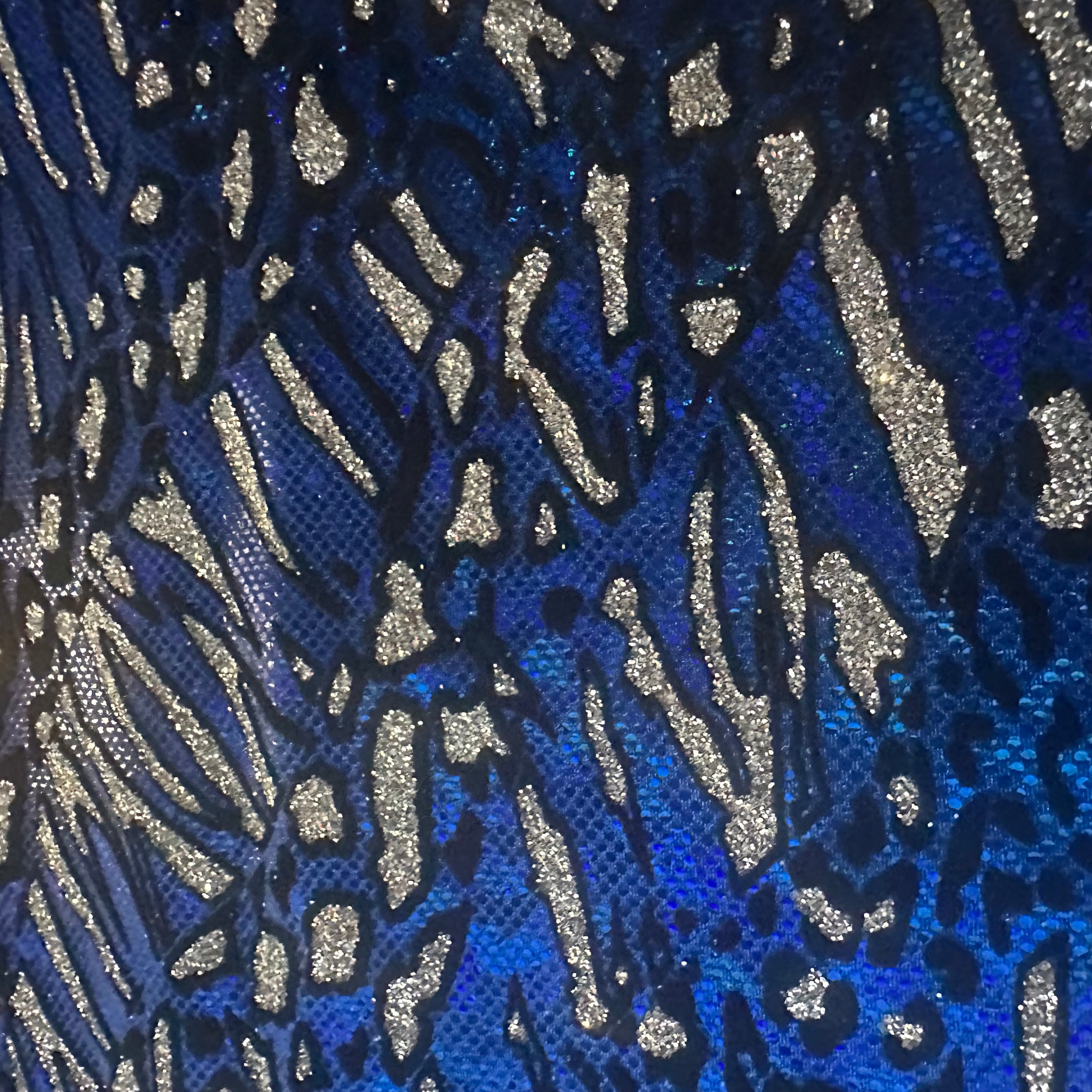 Glitter Cheetah Spandex | Luminous Kinetic Luxe 4-Way | Spandex Palace-9