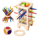 Wooden Stick Board Game | Montessori Parent-Child Interaction Toy