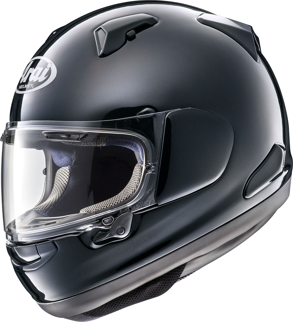ARAI HELMETS, ARAI Helmets Quantum-X Pearl Black 2XL – Advanced Oval Shell Design with VAS-MV Shield and Pinlock Max Vision Lens