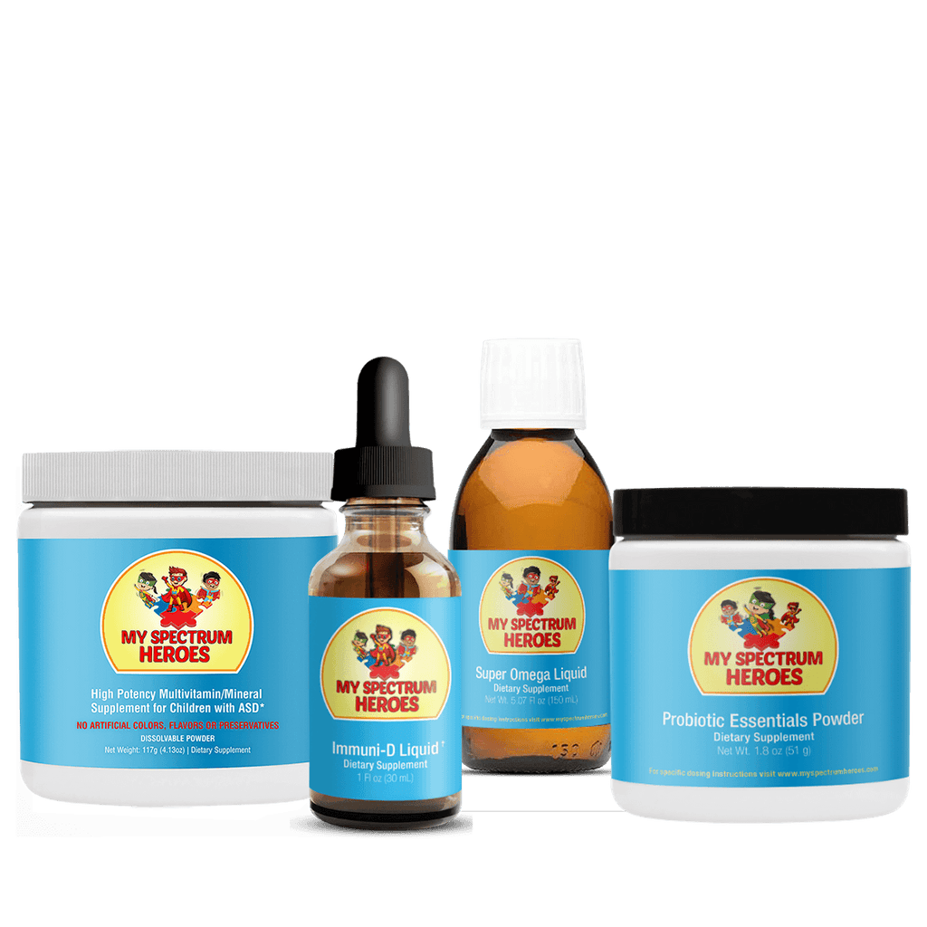 Foundational Nutrition Support PLUS Bundle – Multivitamin, Probiotic, Omega-3 & Vitamin D