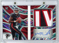 2024 Panini Spectra Rookie Genesis Michael Penix Jr #RGH-MPJ RPA Booklet Auto /5 Rookie RC Football Card